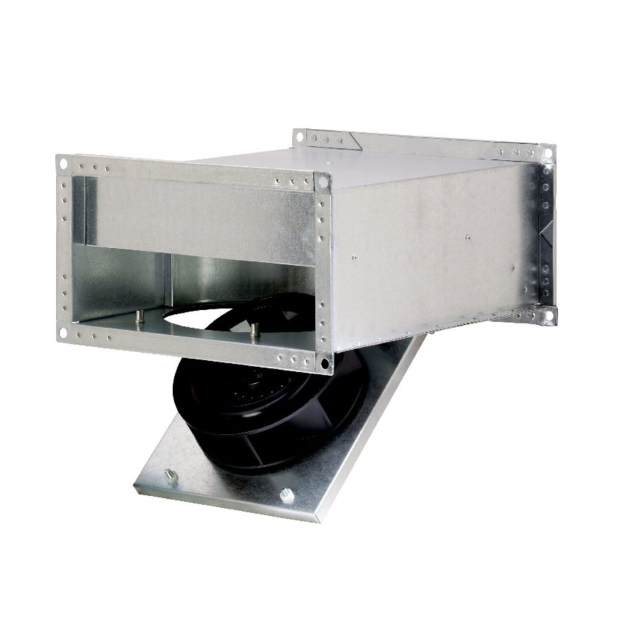 Fantech Rectangular Inline Mix Flow Fan | 12" X 6" | 314 CFM | 115/1