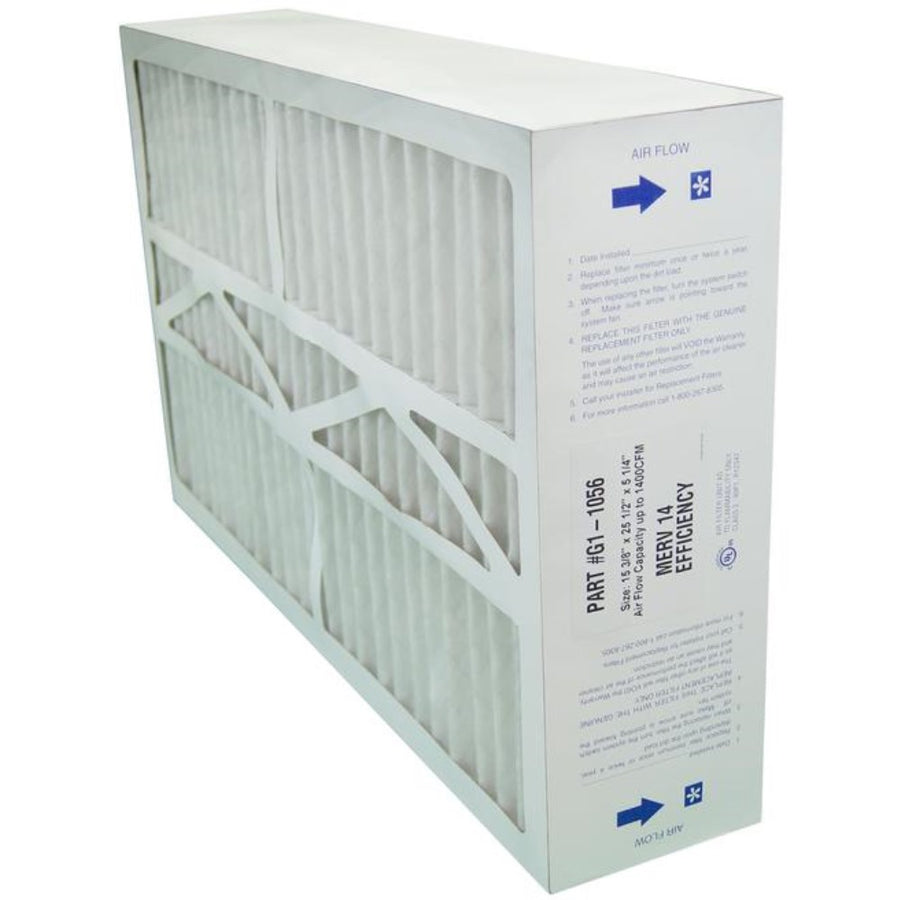 ElectroAir 15-3/8" X 25-1/2" X 5-1/4" MERV 14 Media Air Filter
