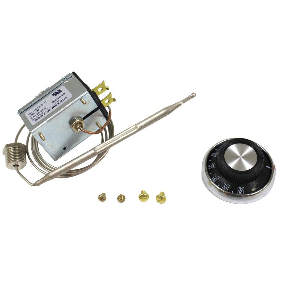 Ranco SPST Steam Table Control Thermostat with 72" Capillary