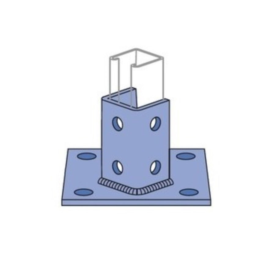 Unistrut 6" X 6" X 3-1/2" Post Base