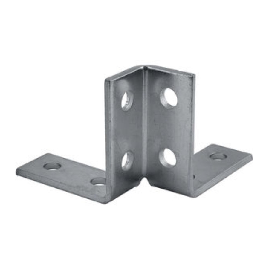 Unistrut 8 Hole Wing Shaped Corner Bracket