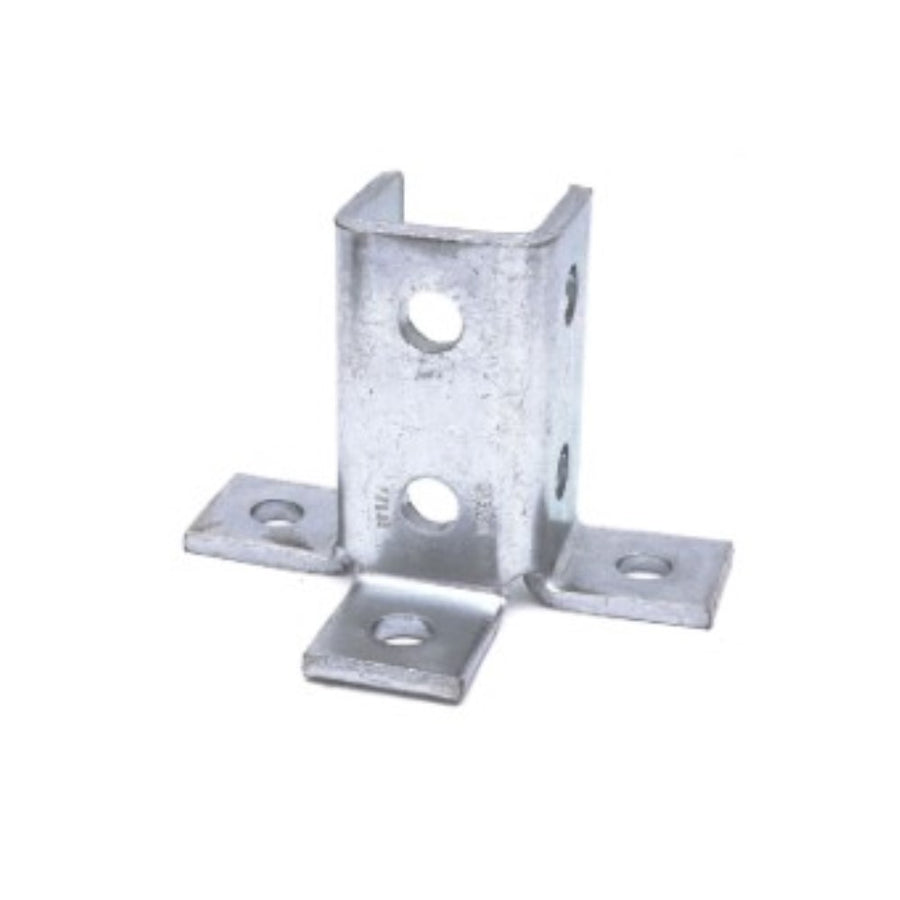 Unistrut 9 Hole U-Shape Winged Corner Bracket