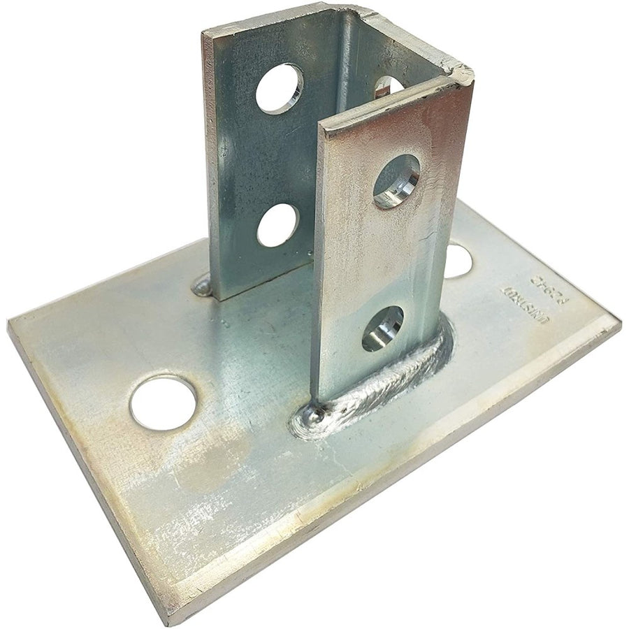 Unistrut 6 Hole 6" X 4" X 3-1/2" Post Base