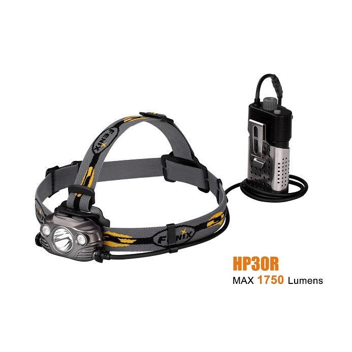 Fenix Rechargeable Spot and Flood Headlamp | 9 Modes | 1750 Max. Lumens