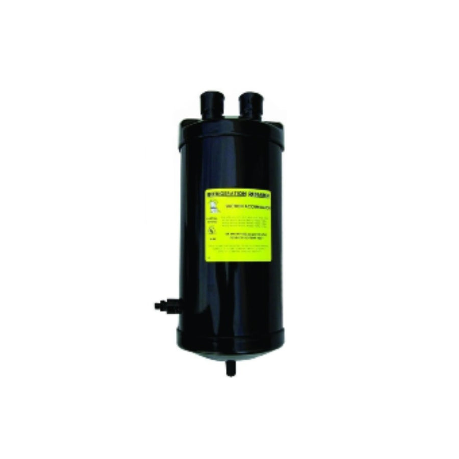 Refrigeration Research 4" X 11-3/8" X 3/4" Vertical Heat Pump Suction Accumulator