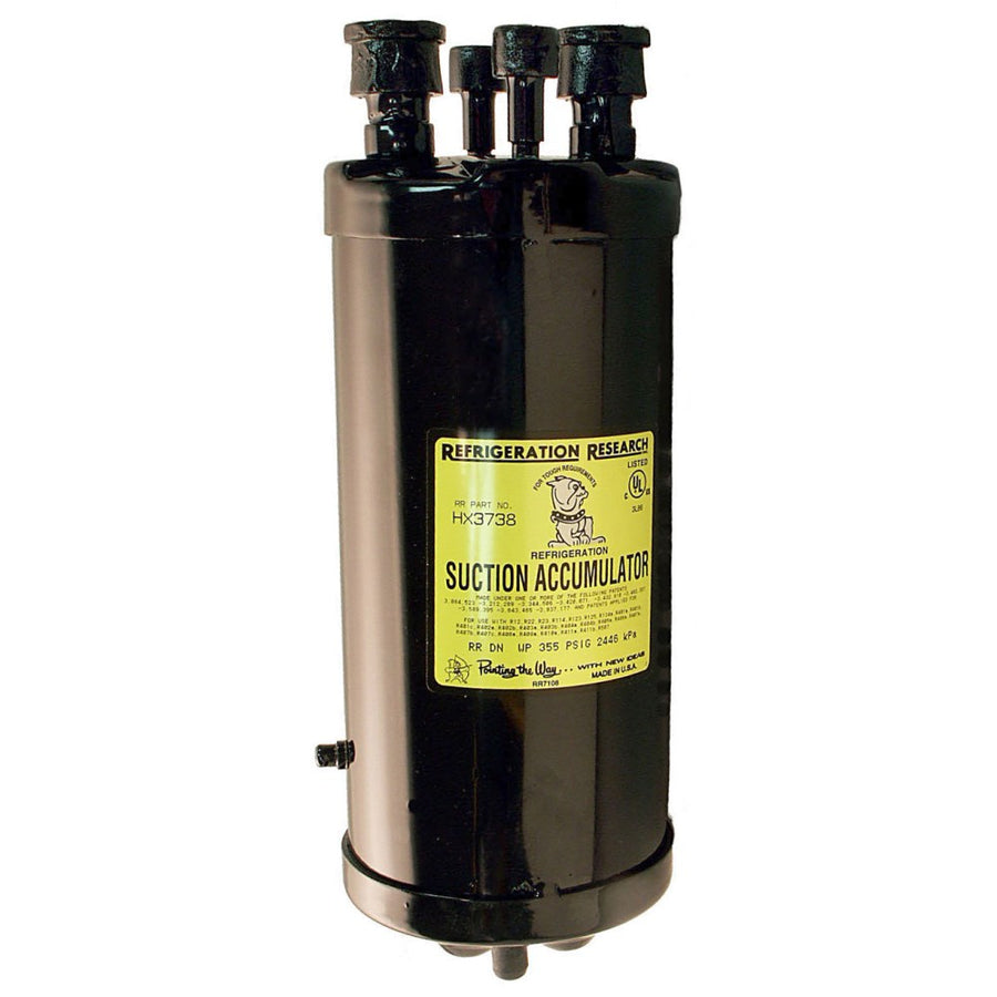 Refrigeration Research 3/4" X 1-5/8" Vertical Heat Exchanger Suction Accumulator