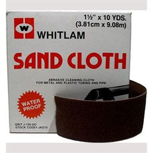 Whitlam 1-1/2" X 10 Yard Brown Waterproof Sand Cloth