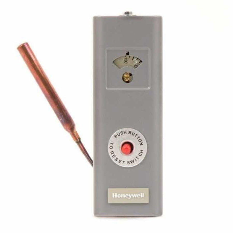Resideo 100/240 F SPST Manual Reset High Limit Aquastat Controller with 1.5" Capillary