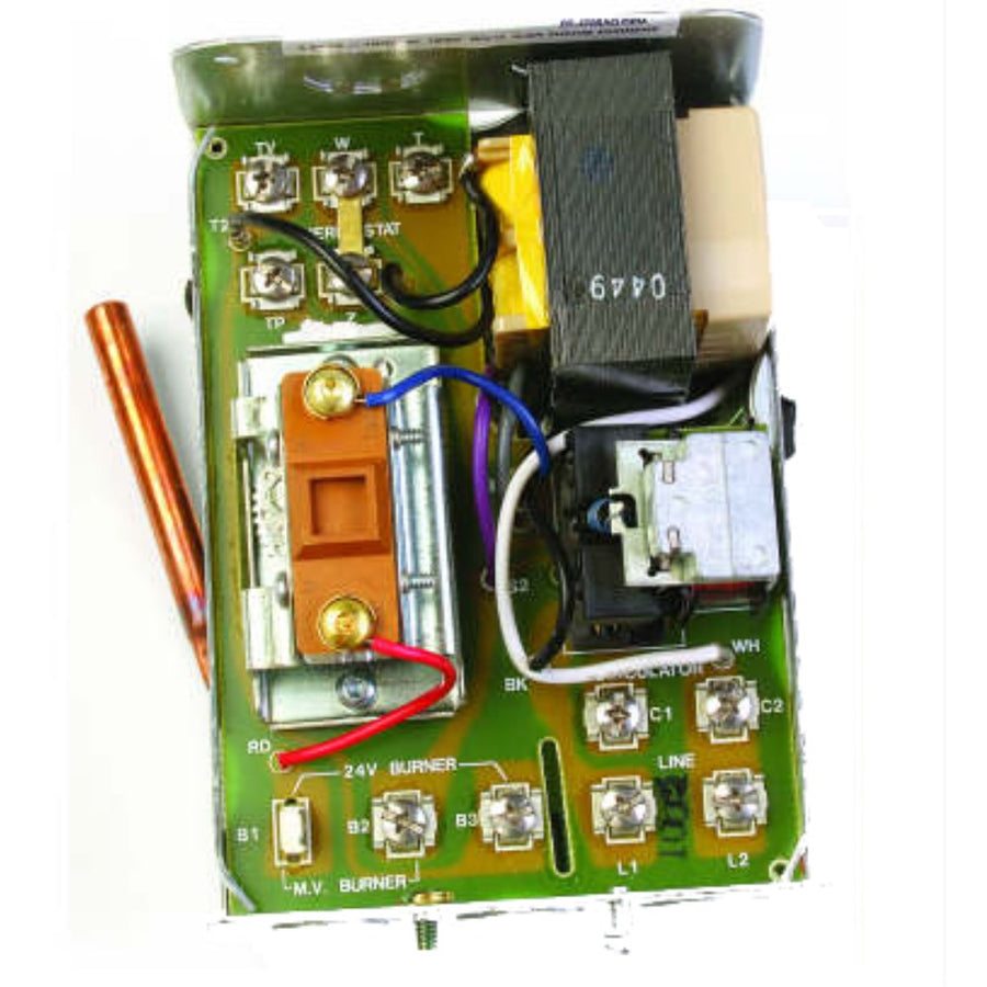 Resideo 120/240 F SPST High Limit Aquastat Relay with 4.5" Capillary | 120 VAC