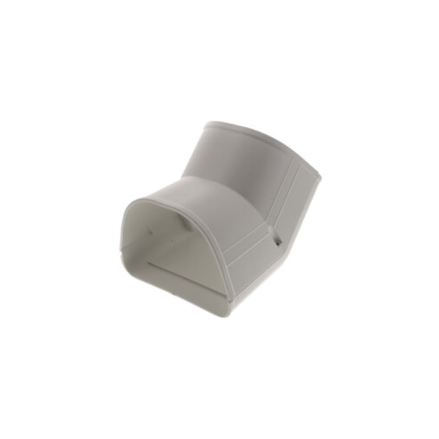 Fortress 45 Degree 4.5" White Outside Vertical Elbow