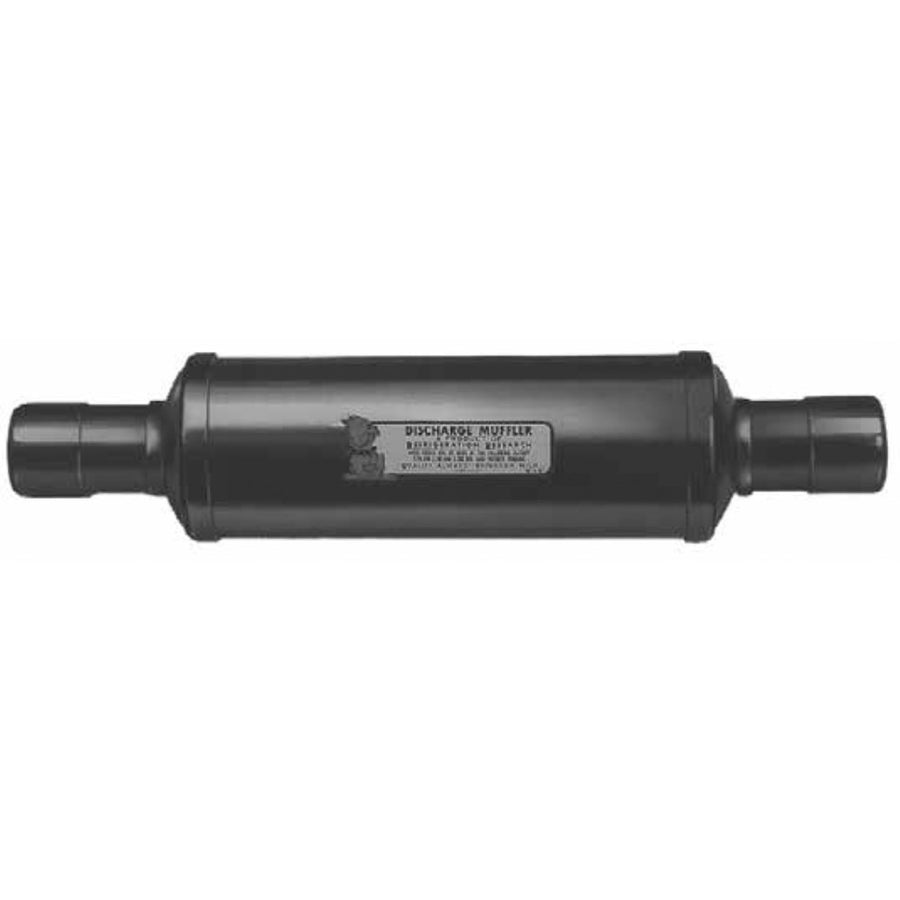 Refrigeration Research 2-1/8" 50 to 75 Ton Non-Adjustable Discharge Muffler