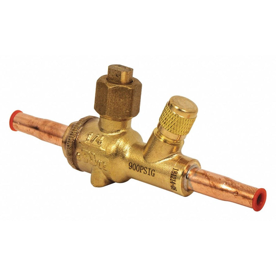 NDL 7/8" Press Fitting Compatible Ball Valve with Schrader