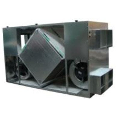 Nu-Air 1750 CFM HRV with Dampered Defrost and End Switch Contacts | 208-230/1