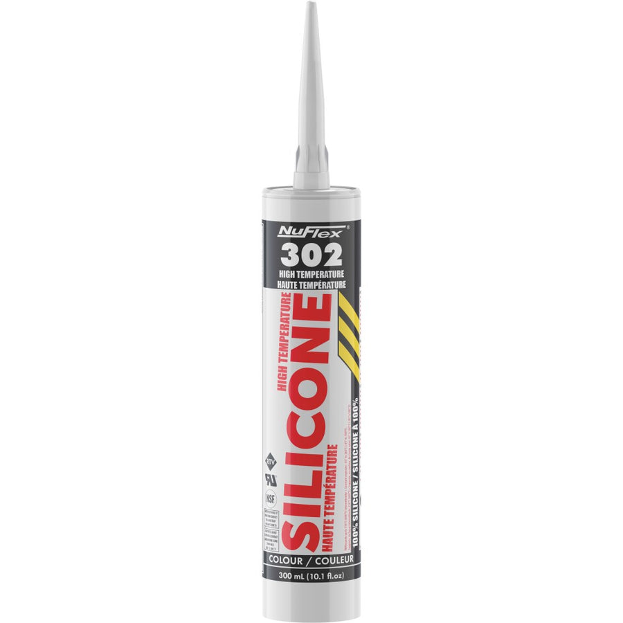 Red 302 (HT) High Temperature Silicone 300ml/10.15oz, 12/Case