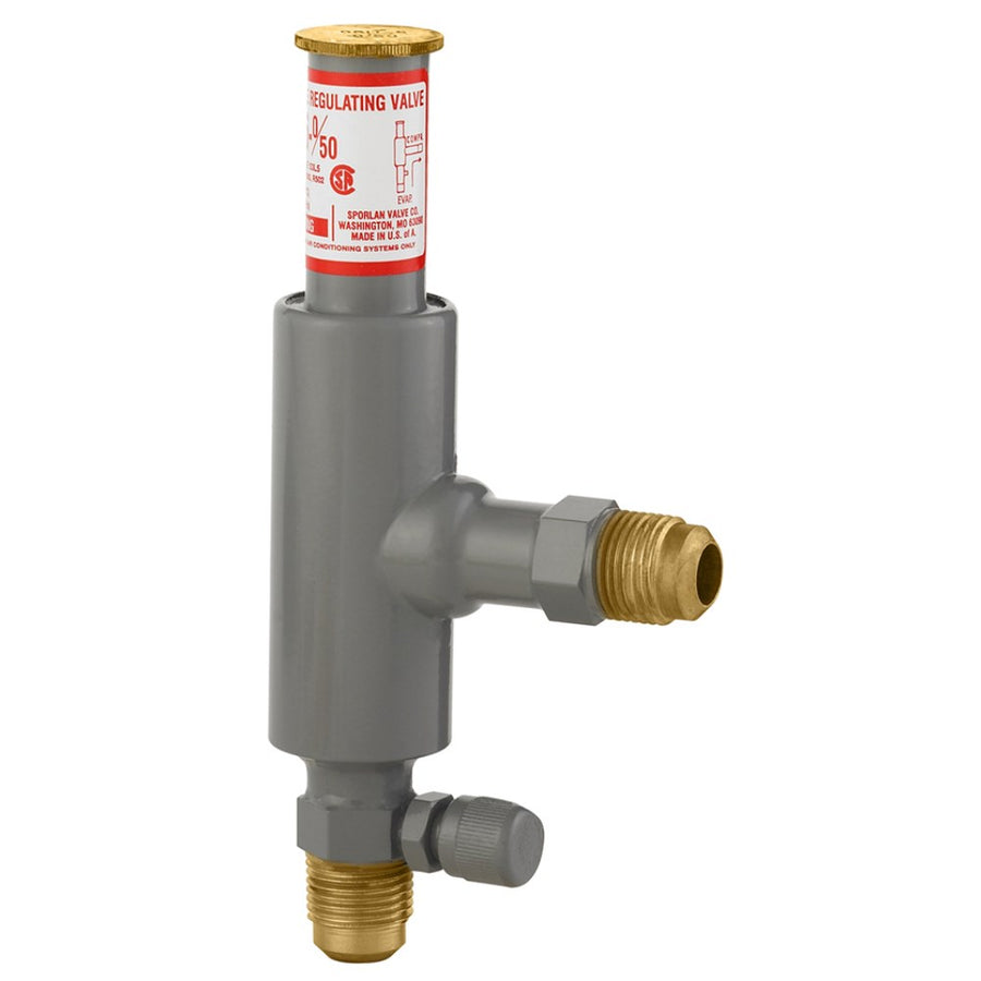 Sporlan 30/100 PSI 5/8" SAE Evaporator Pressure Valve with Pressure Tap