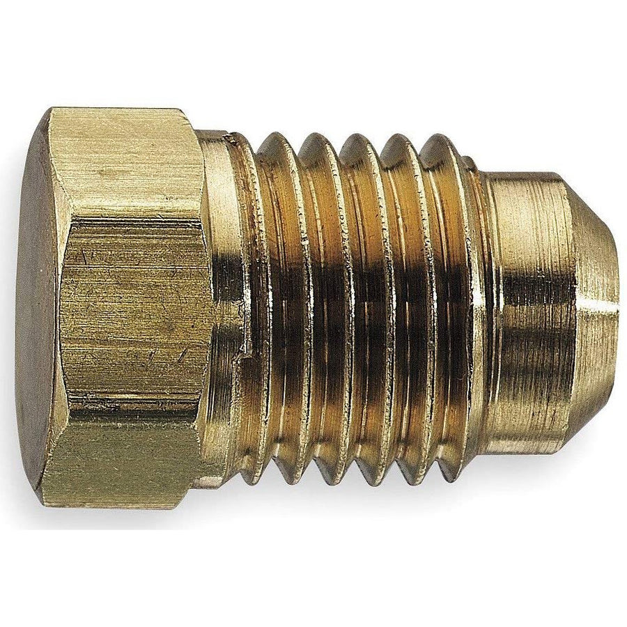 5/8" OD Brass Flare Sealing Plug