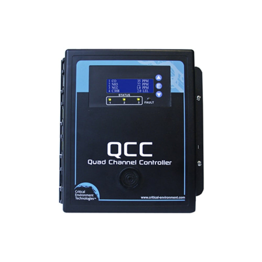 CET Quad Channel Controller with Modbus and 2 Internal Analog Outputs | 90-240 VAC