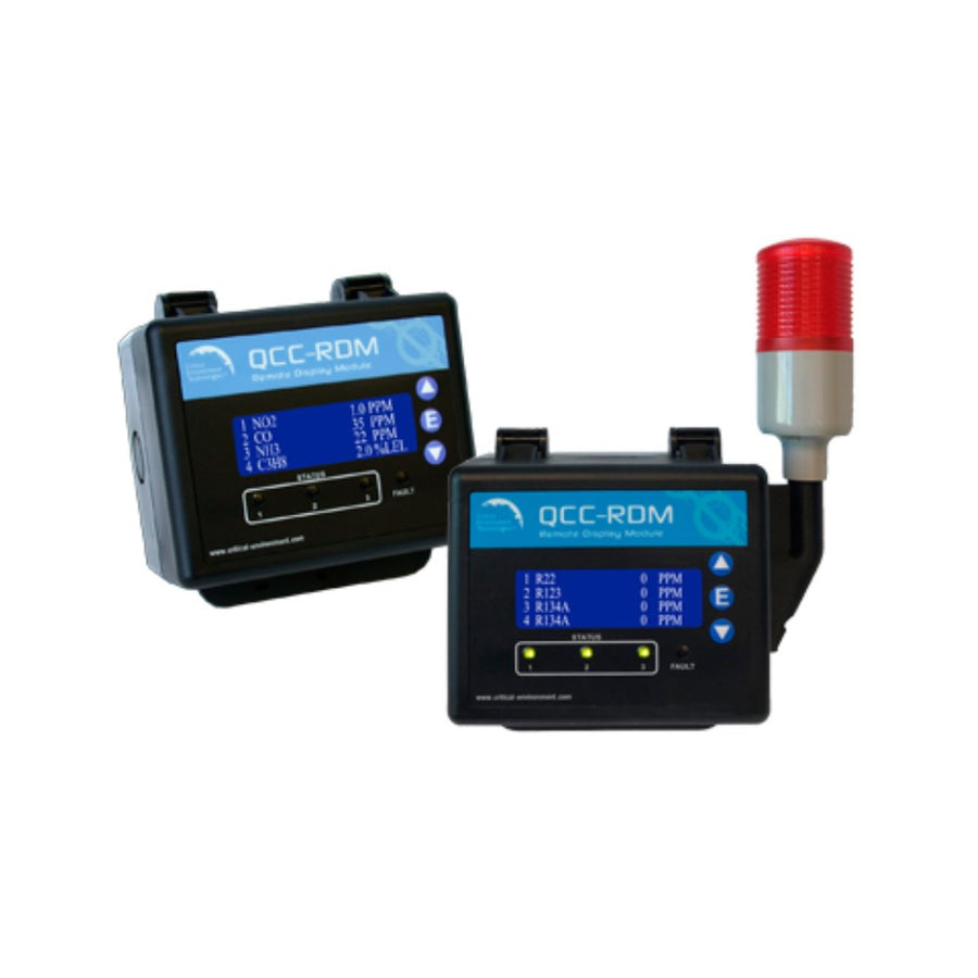 CET Remote Display Module with Strobe and Siren for QCC and FCS Controllers | 24 VDC