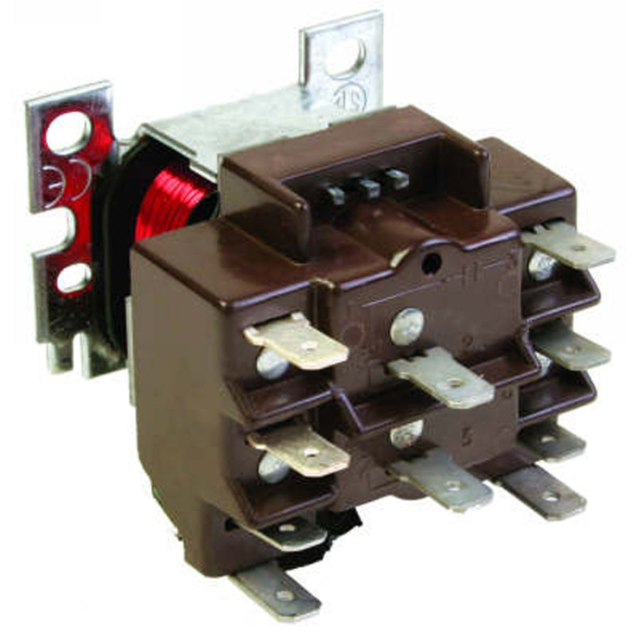 Resideo 24VAC DPDT General Purpose Relay with Double Quick Connect