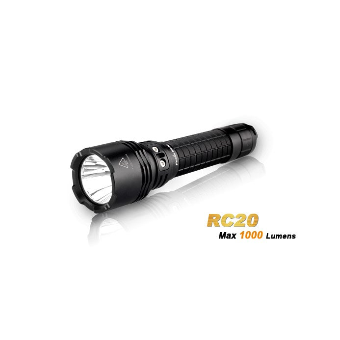 Fenix LED Flashlight with USB Charging Cradle | 2 Modes | 5 Outputs | 1000 Max. Lumens