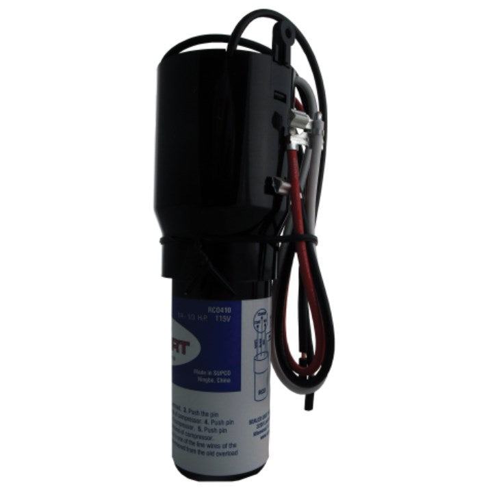 Supco 115V 243-292 MFD Solid-State Hardstart Relay | 1/4 to 1/3 HP Rating