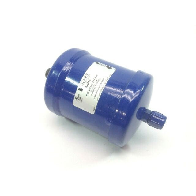 Henry Oil Filter Drier | 3/8" SAE Flare | 10 micron Particle Retention