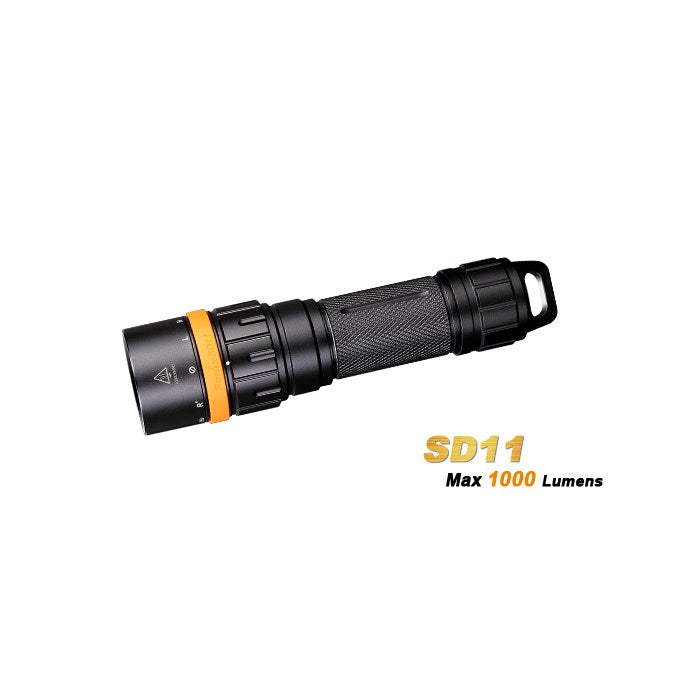Fenix Diving and Photographing Flashlight | 3 Outputs | 1000 Max. Lumens