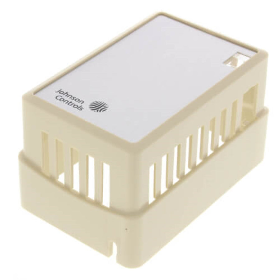Johnson Controls Vertical Beige Plastic Pneumatic Thermostat Cover with Single Window