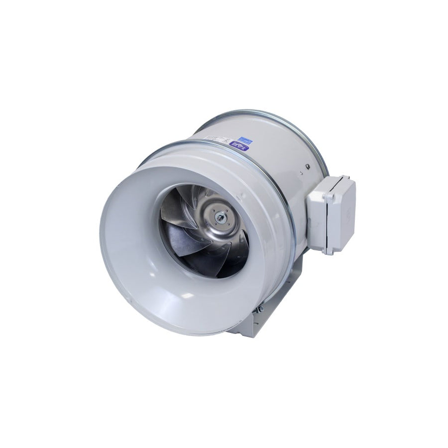 S&P Inline Mixed Flow Duct Fan | 2 Speed | 12.4" Duct | 751/1050 CFM | 115V