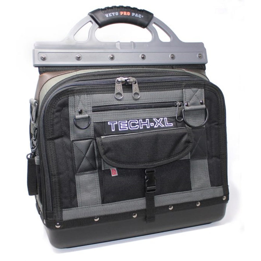 Veto Pro Pac 80 Pocket Extra Large Tech Tool Bag with Fold Back Snap Top