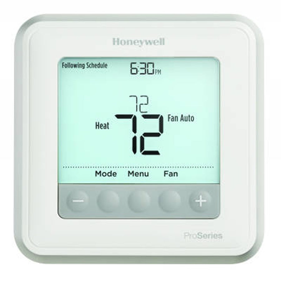 Resideo T6 Pro Programmable Thermostat | 7-Day, 5-2, 5-1-1 or Non-Programmable