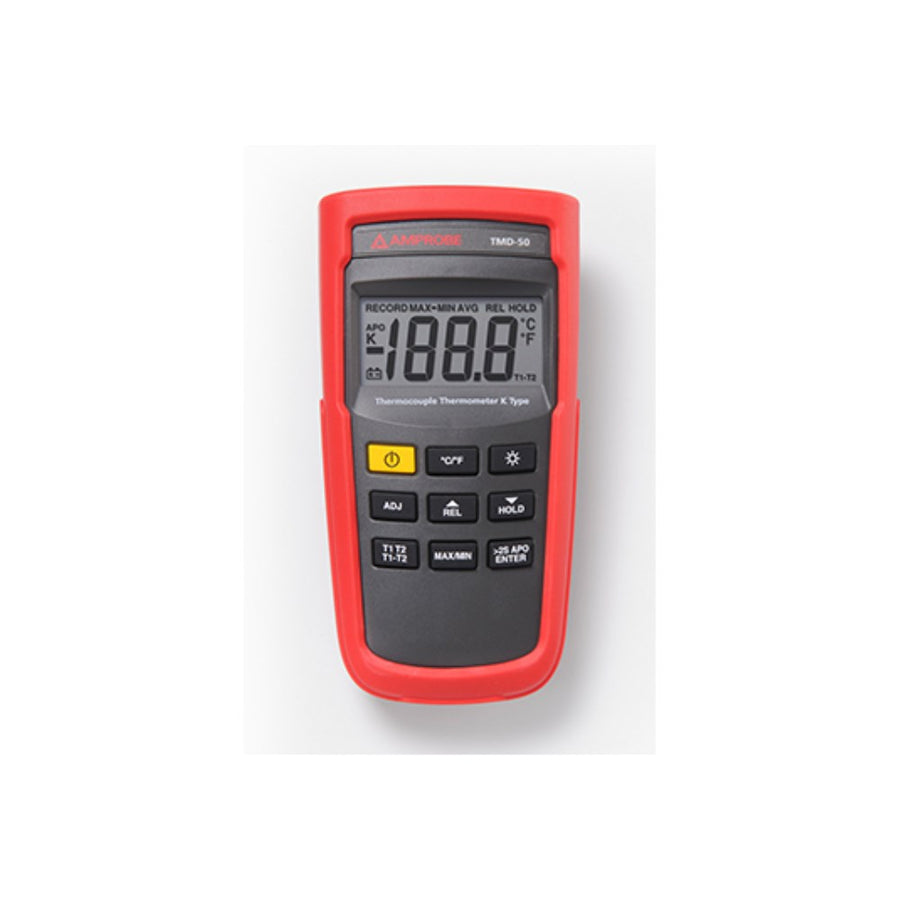 Amprobe TMD-50 K-Type Thermocouple Dual Input Thermometer