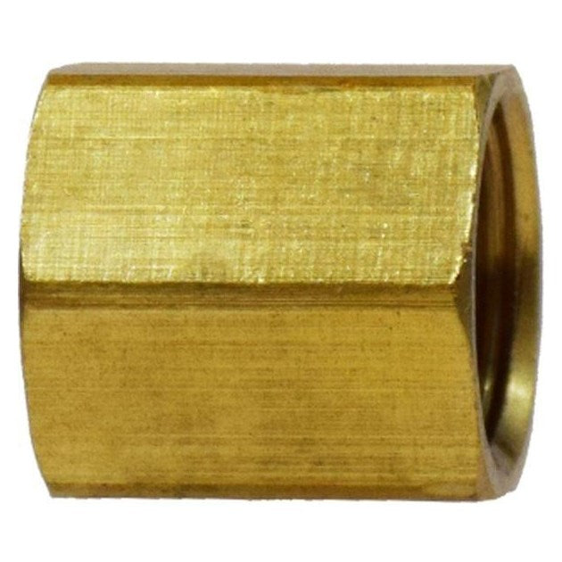 1/4" Female Flare X 1/4" Female Flare Brass Flare Tube Coupling