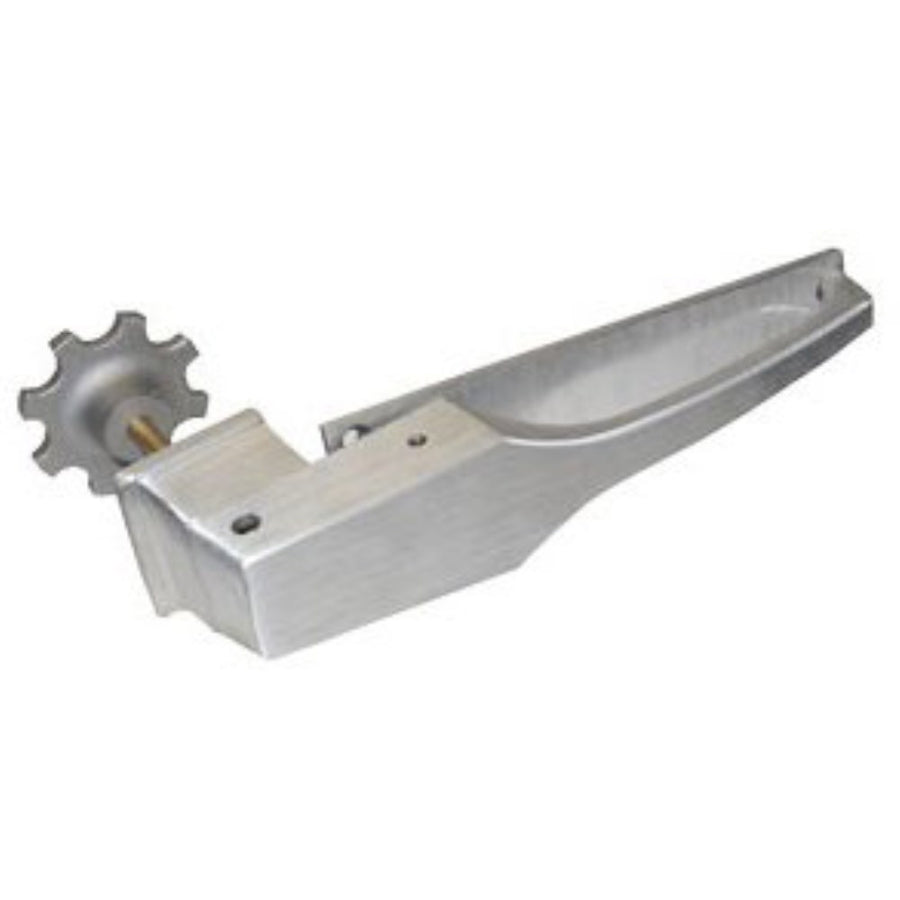 Keil Satin Finish Magnetic Door Breaker-Action Handle with 1-3/8" Offset