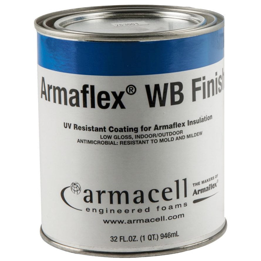 Armaflex WB White Finish Protective Insulation Coating | 1 Quart