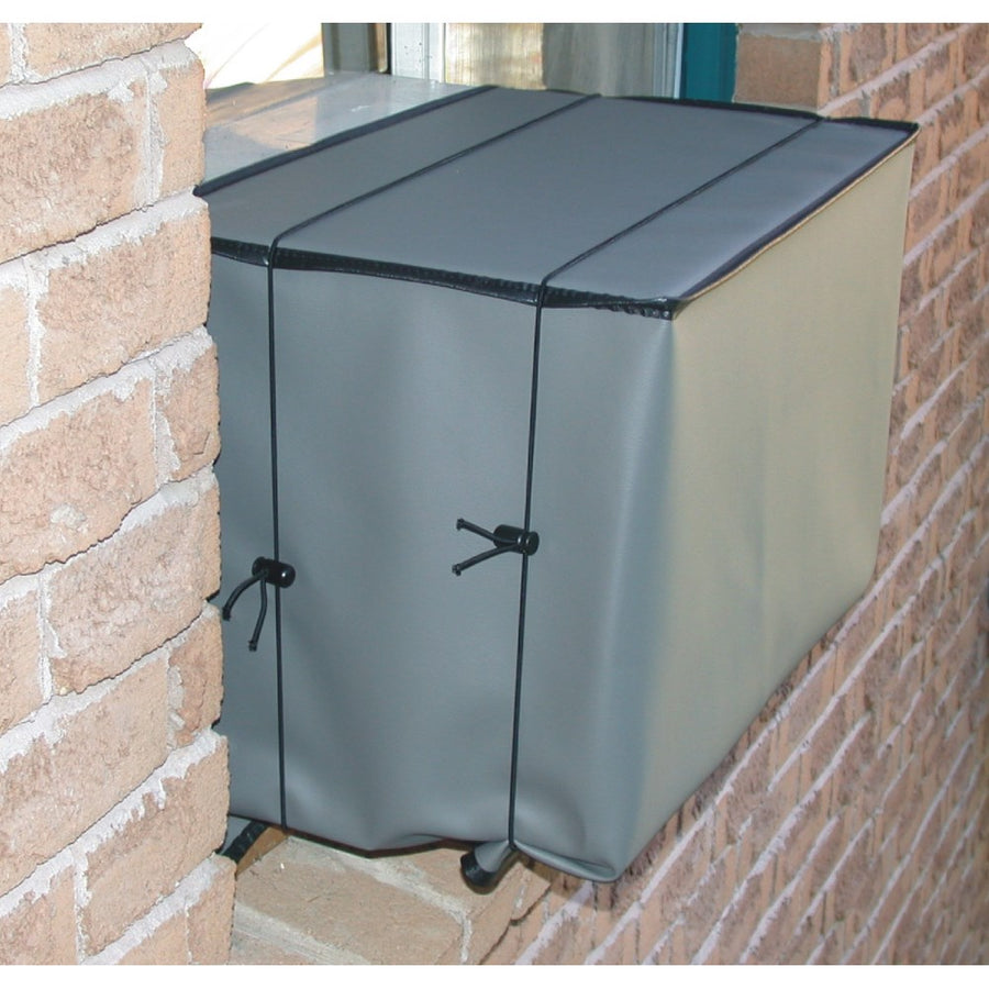 Brinmar 20" X 15" X 14" Small Grey Window Air Conditioner Cover