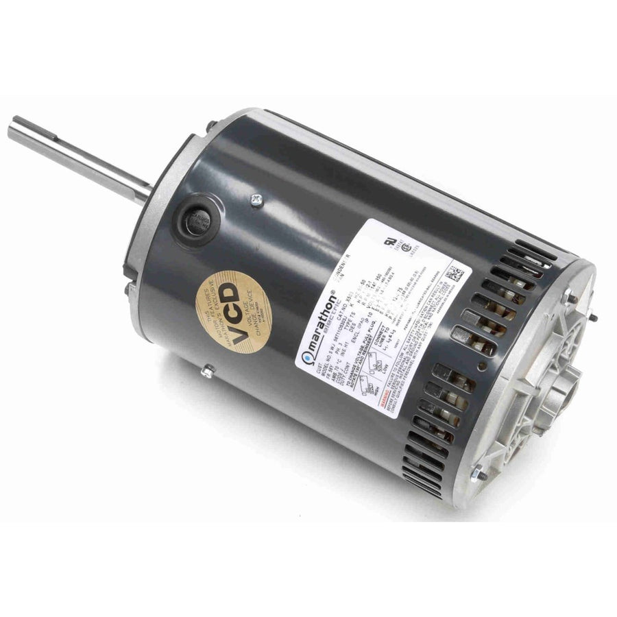 Marathon 1-1/2 HP Condenser Fan and Heat Pump Motor | 200-230/460/3 | 1140 RPM | REV